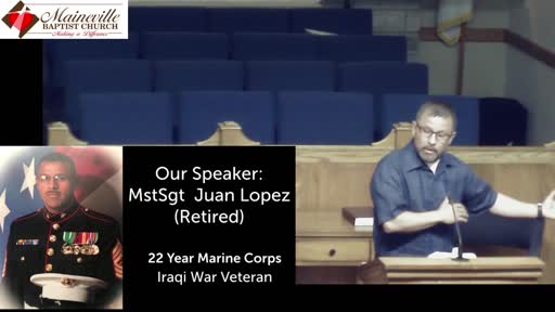 MSgt Juan Lopez - Testimony