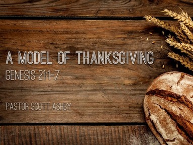 A Model of Thanksgiving