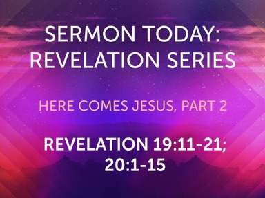 OCTOBER Sunday Worship- REVELATION Series
