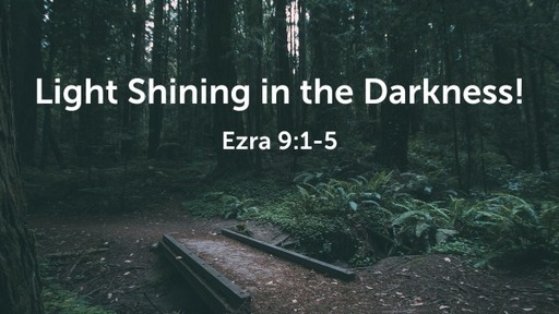 Light Shining in the Darkness: Exposing Sin