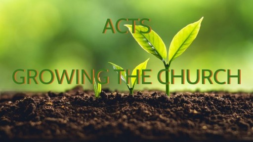 The Power for Growing the Church