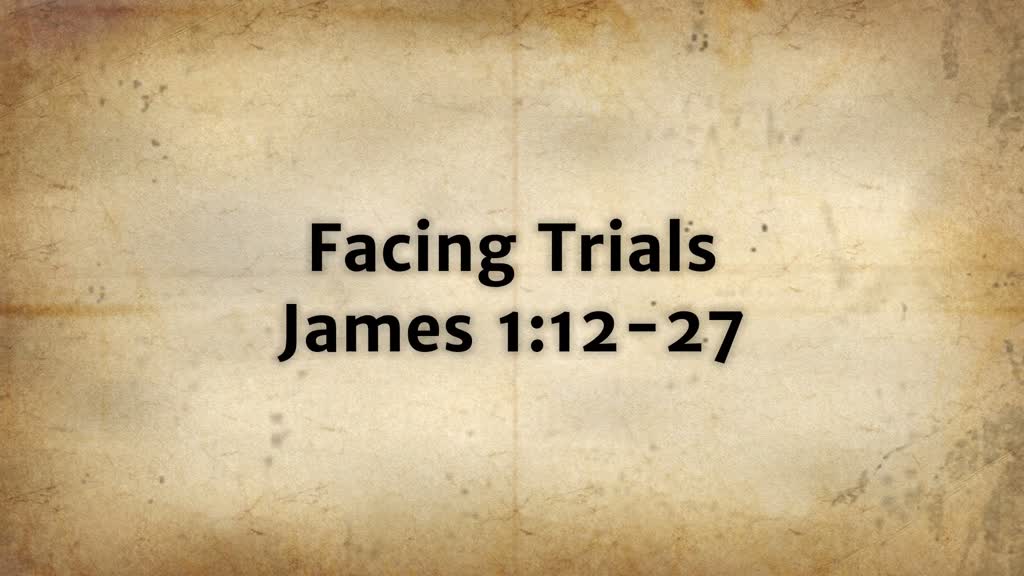 Facing Trials - Logos Sermons