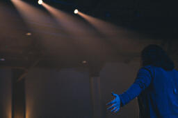Worship Leader on Stage  image 1