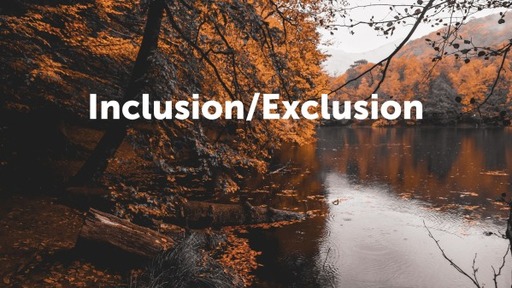 Inclusion/Exclusion