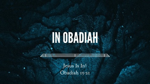 In Obadiah