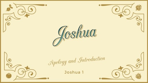 Joshua 1:1-9