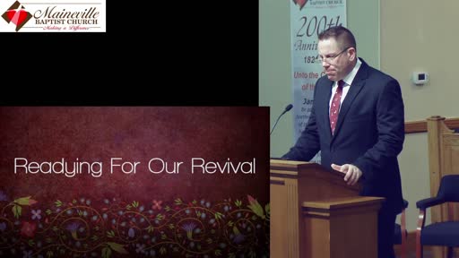 Readying for Our Revival
