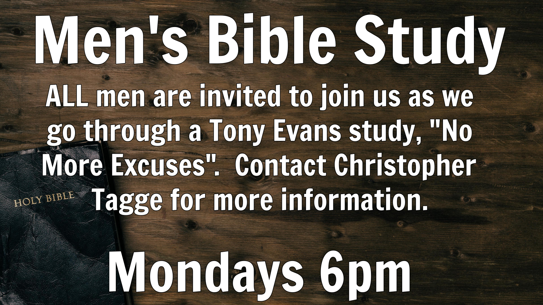 Men's Bible Study