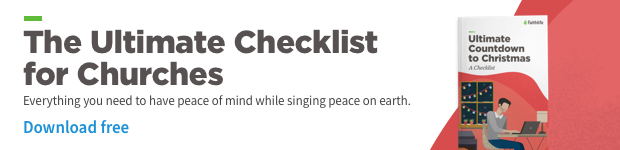 clickable image: The Ultimate Checklist for Churches Download free