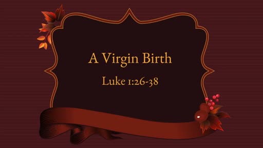 A Virgin Birth