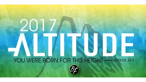 2017 Prophetic Release  Service  - Altitude You Were Born For This Height 2017