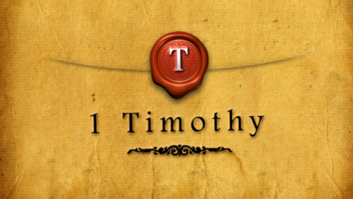 1 Timothy 3 - Leadership Roles