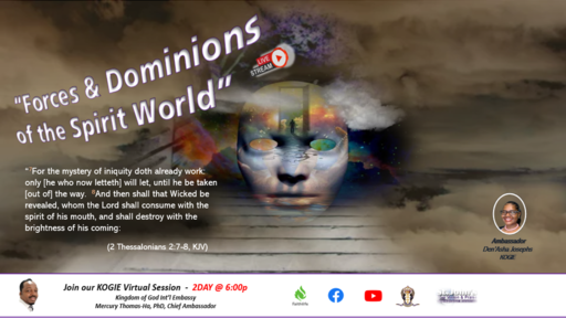 FORCES AND DOMINIONS OF THE SPIRIT WORLD