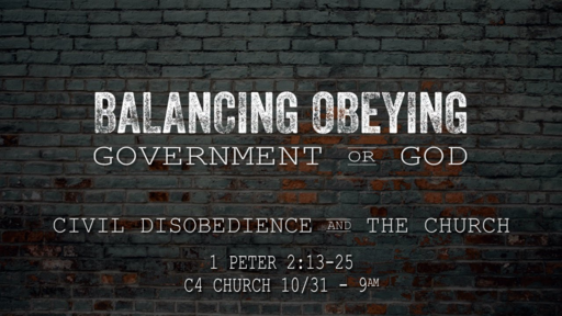 1 Peter 2:11-25, Sunday October 31, 2021