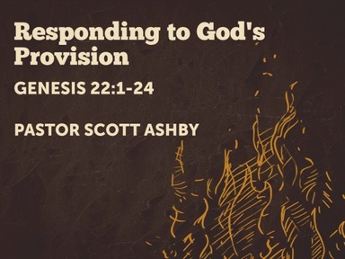 Responding to God's Provision