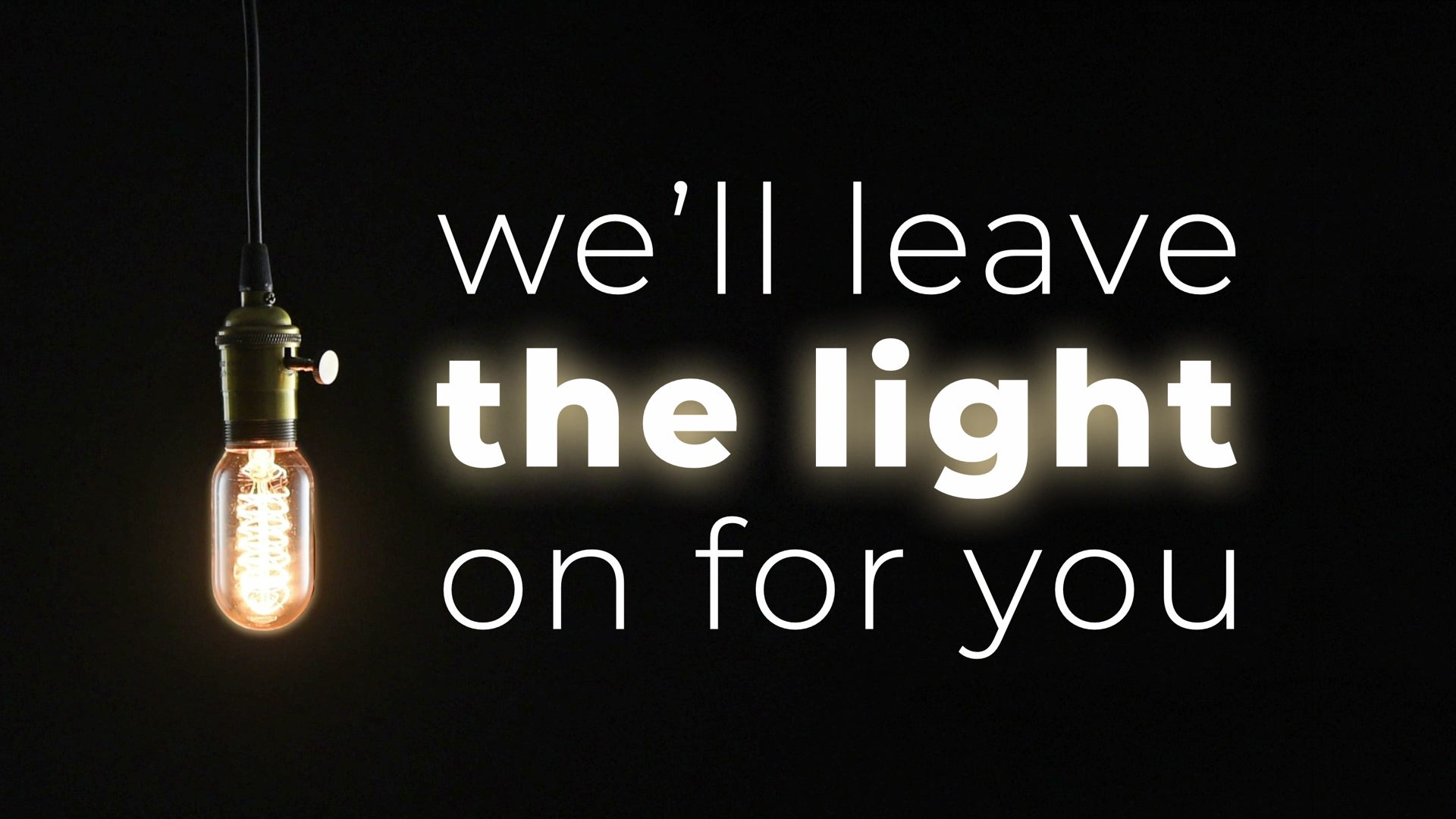 We'll Leave The Light On For You (11/7/2021) Faithlife Sermons
