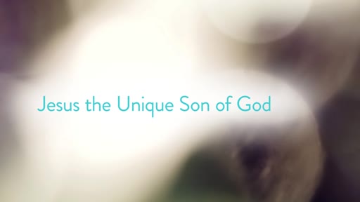 Jesus the Unique Son of God