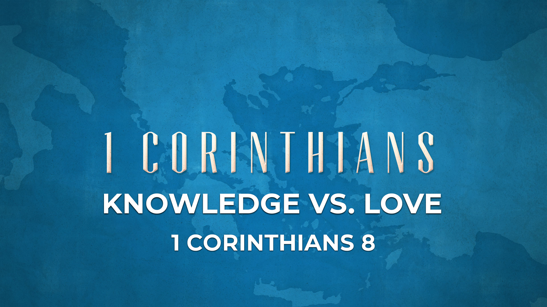 Knowledge vs. Love - Logos Sermons