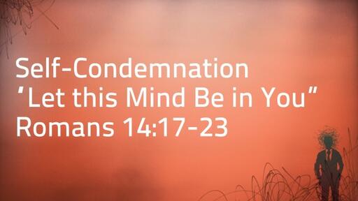 Self-Condemnation