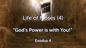 Nov 14 - Life of Moses(4)/Exodus 4