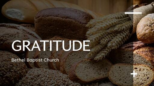 Colossians 3:15-17 - The Curriculum of Gratitude