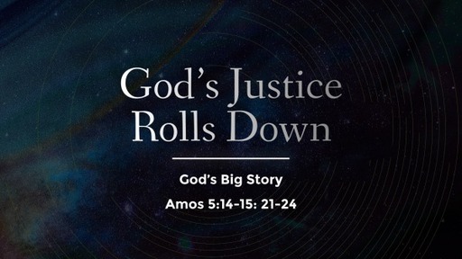 God's Justice Rolls Down