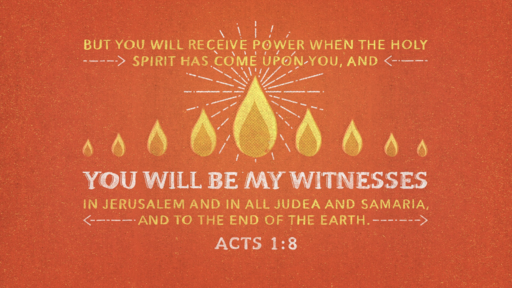 You will Be My Witness