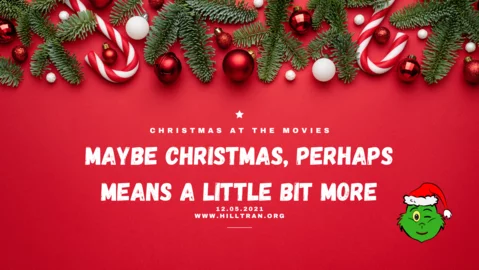 Live Stream at HUMC - 9:00 AM - Christmas At The Movies