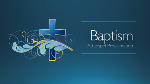 Max Dubnick's Baptism (Sermon Only)