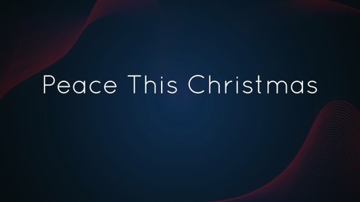 Peace This Christmas