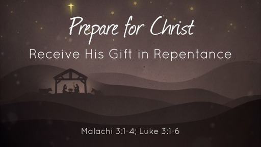 Prepare for Christ