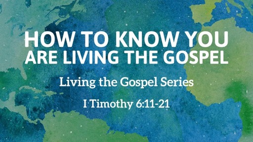 How To Know You Are Living The Gospel