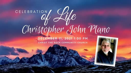 Chris Plano Celebration of Life 2021-12-11