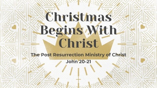 "Christmas Begins with Christ"