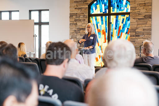 Pastor Preaching a Sermon at Church