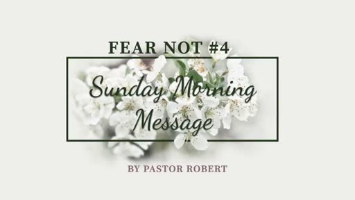 Sunday Message June 4