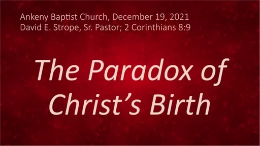 The Paradox of Christ's Birth