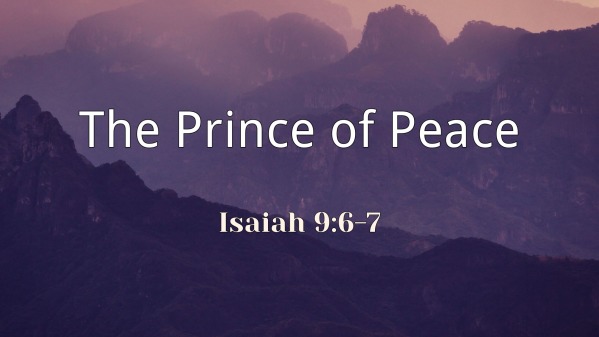 The Prince of Peace - Logos Sermons