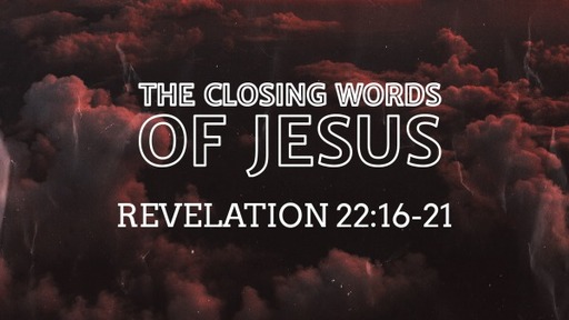 The Closing Words Of Jesus