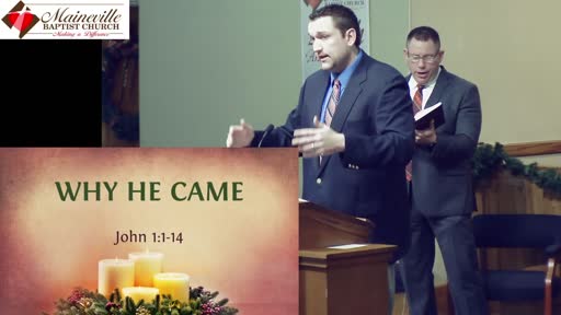 Why He Came