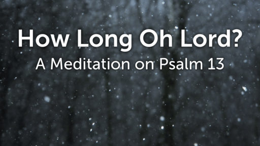 Psalm 13 | How Long, O Lord?