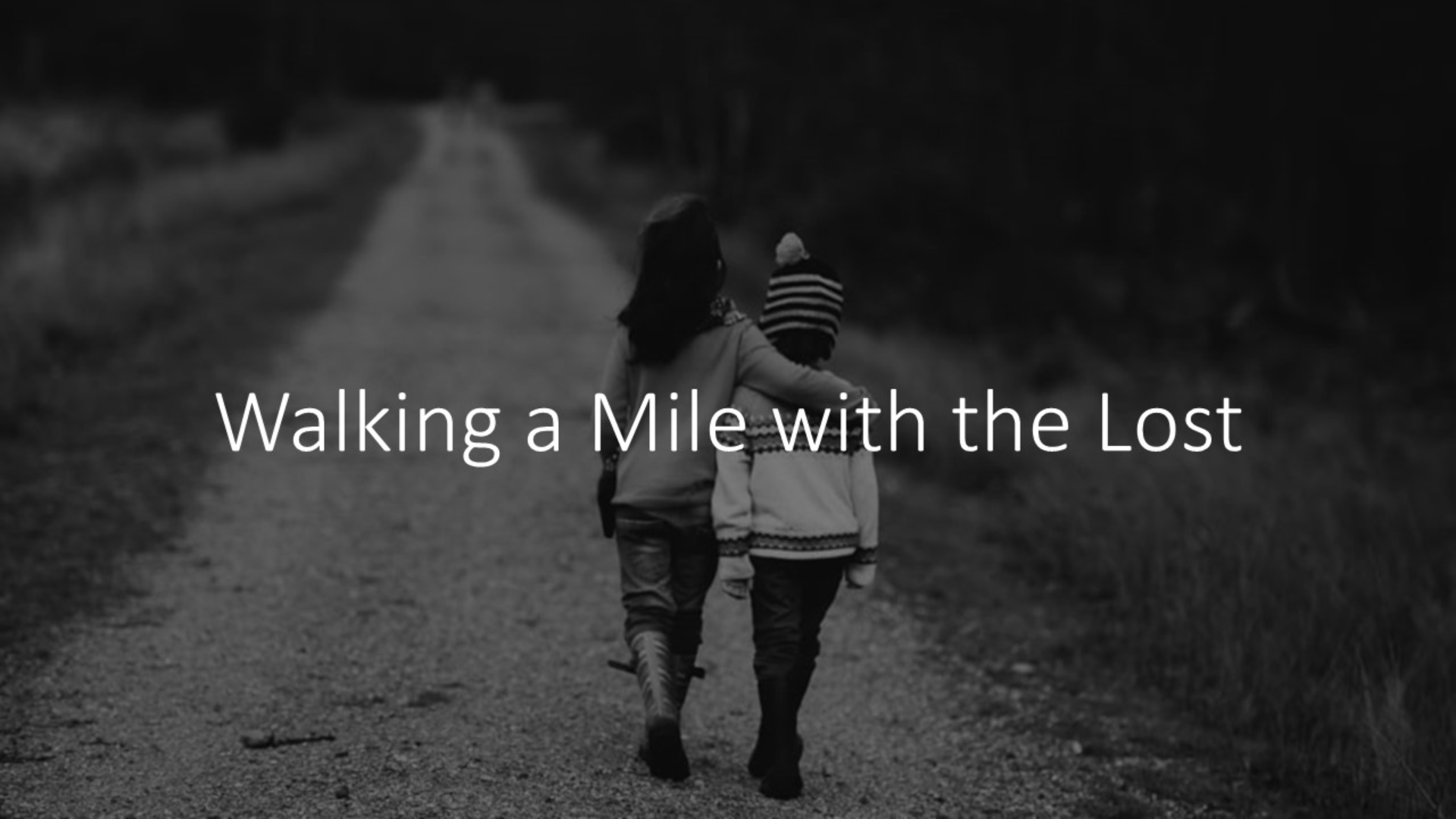 Walking a Mile with the Lost Logos Sermons