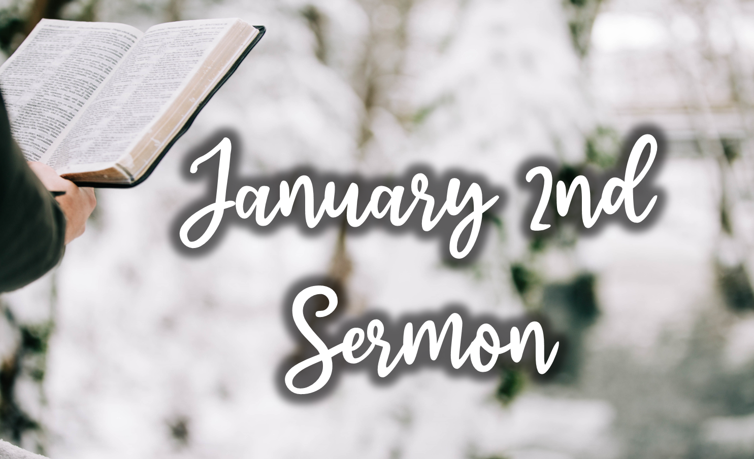 January 2nd, 2022 Sermon Logos Sermons