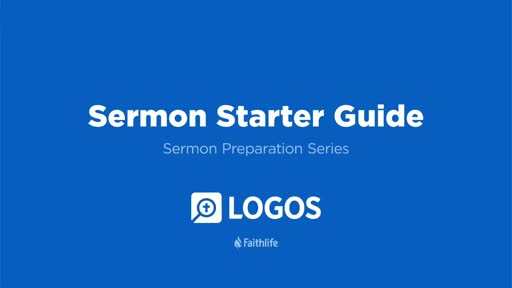 1. Sermon Starter Guide