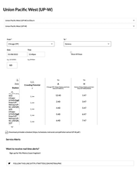 Union Pacific West _ Metra