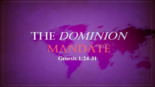 The Dominion Mandate