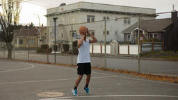 Man Playing Basketball  image 2