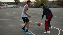 Men Playing Basketball  image 4