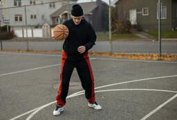 Man Playing Basketball  image 4