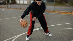 Man Playing Basketball  image 3
